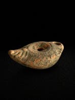 Oud-Romeins, Keizerrijk Terracotta Lamp - 2 cm - Roman, Antiek en Kunst