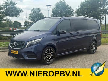Mercedes-Benz V-Klasse 300D Lang Automaat Airco Navi Luchtve, Automaat, Gebruikt, Euro 6, Blauw