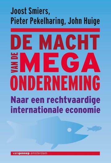 Macht van de megaonderneming (9789461643933, Joost Smiers), Verzenden, Nieuw