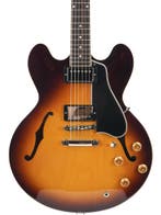 Gibson ES335 50s Vintage Tobacco Burst (Instrument), Muziek en Instrumenten, Ophalen of Verzenden, Nieuw, Hollow body, Gibson