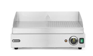Hendi Bakplaat Profi Line | Half Geribbeld | 2400W | 230V |, Ophalen of Verzenden, Nieuw in verpakking