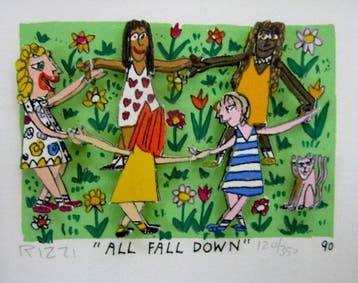 James Rizzi (1950-2011) - 3D All Fall Down