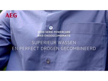 AEG LWR85R966 - Was-droogcombinatie - 9 kg - Condensatie -, Verzenden, Zo goed als nieuw