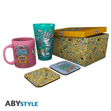 Looney Tunes Gift Set (XXL Glas + Onderzetters + Mok), Ophalen of Verzenden, Nieuw