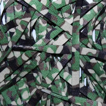Camouflage veters - Groen • 120  cm x 8 mm, Ophalen of Verzenden, Nieuw