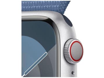 Apple Watch Series 9 - 41mm - Aluminium - Zilver - GPS, Verzenden, Zo goed als nieuw, Apple