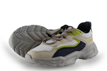 Vingino Sneakers Jongens in maat 31 Beige, Verzenden, Jongen of Meisje, Schoenen, Zo goed als nieuw