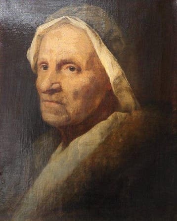 Europesed school (XIX) Naar Balthasar Denner - Vrouw met