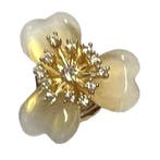 Fako Bijoux - Magnetische Mini Broche - Bloem Kattenoog &, Verzenden, Nieuw