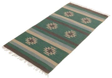 Kelim - Vloerkleed - 140 cm - 70 cm - Naturfarben, Nieuw