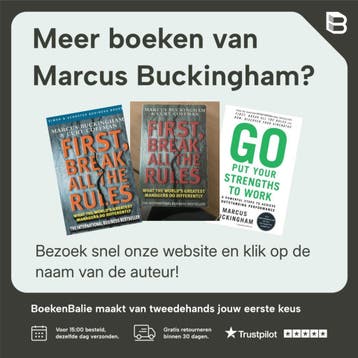 Benut je sterke punten - Marcus Buckingham 9789000348305, Verzenden, Zo goed als nieuw, Marcus Buckingham
