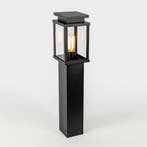 Jersey Tuinlamp Zwart 60cm met Lichtsensor LED, Verzenden, Nieuw