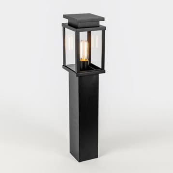 Jersey Tuinlamp Zwart 60cm met Lichtsensor LED, Verzenden, Nieuw