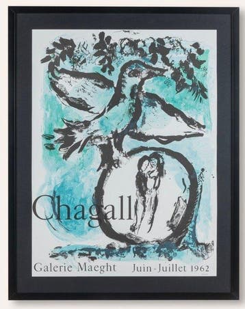 Marc Chagall (1887-1985) - Chagall Exhibition Poster,