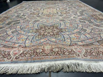 Exclusief Hereke zijden tapijt - Tapijt - 350 cm - 250 cm, Nieuw
