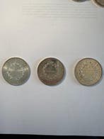 Frankrijk. 50 Francs 1975/1977 Hercule (lot de 3 monnaies en