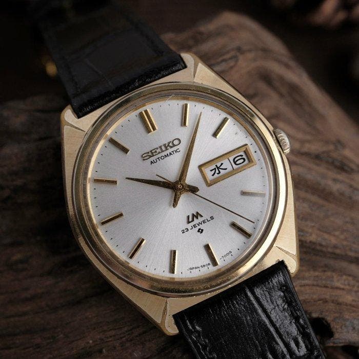 Seiko - Lord Matic - Zonder minimumprijs - 5606-7000 - Heren, Sieraden, Tassen en Uiterlijk, Horloges | Antiek