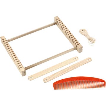 Weefraam, H: 3 cm, afm 24,5x19,5 cm, 1 stuk, Nieuw