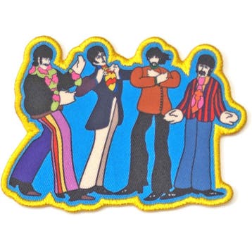 The Beatles - Yellow Submarine Sub Band - patch off. merch, Ophalen of Verzenden, Nieuw, Kleding