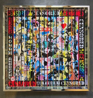 Elmago - Society Bansky graffitis 2