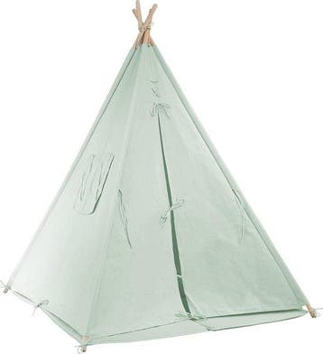 2dekans | Sunny Alba Tipi Tent Pastel Groen - Wigwam, Ophalen of Verzenden, Zo goed als nieuw