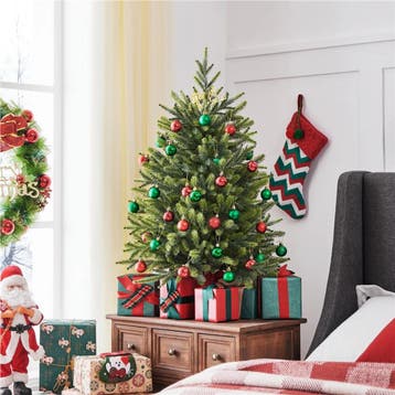2dekans | Yaheetech Kunstkerstboom Mini – 61 cm – Voorzien, Ophalen of Verzenden, Zo goed als nieuw