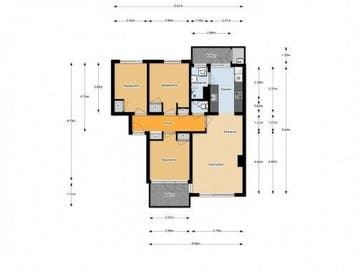 Te Huur 4 Kamer Appartement W.H. van Leeuwenlaan In Delft, Huizen en Kamers, Direct bij eigenaar, Appartement, Delft, Zuid-Holland