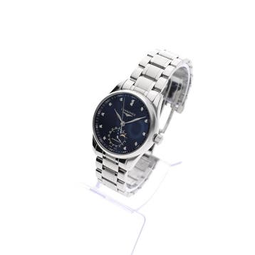 Longines Master Collection Moonphase L2.409.4.97; Autom..., Ophalen of Verzenden, Zo goed als nieuw, Staal, Overige merken