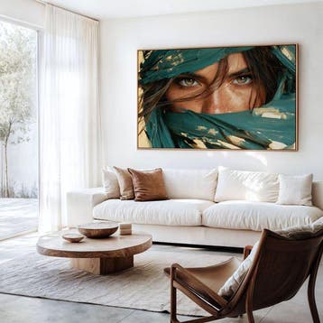 Iconica - The Desert Queen - unique 1/1 XXL (100 x 150 cm)