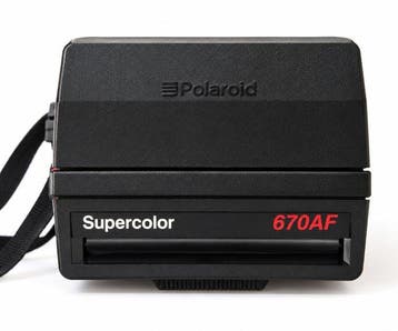 Polaroid 670AF Instant camera, Nieuw