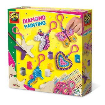 SES Creative - Diamond painting - 14702 - Houten sleutelh..., Verzenden, Nieuw, Knutselen