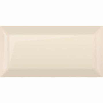 Wandtegel Kerabo Metro Beige Créme Glossy Glans 10x20, Doe-het-zelf en Verbouw, Tegels, Nieuw, 20 tot 40 cm, 10 m² of meer, Wandtegels