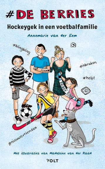 9789062226153 De Berries 1 - Hockeygek in een voetbalfamilie, Verzenden, Nieuw, Annemarie van der Eem