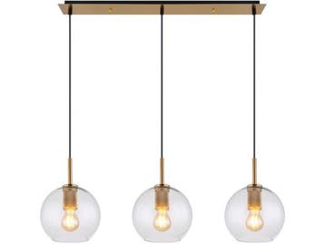 Globo Adara - hanglamp - brons - E27 - 15462H2, Huis en Inrichting, Lampen | Hanglampen, Verzenden, Nieuw