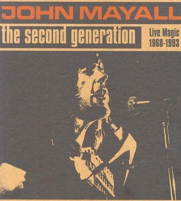 cd - john mayall - THE SECOND GENERATION: LIVE MAGIC 1968..., Verzenden, Zo goed als nieuw