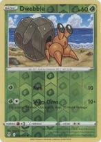 Dwebble 011/203 reverse holo (Evolving Skies), Ophalen of Verzenden, Nieuw, Losse kaart, Foil