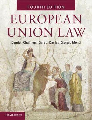 9781108463591 European Union Law | Tweedehands, Verzenden, Zo goed als nieuw, Damian Chalmers