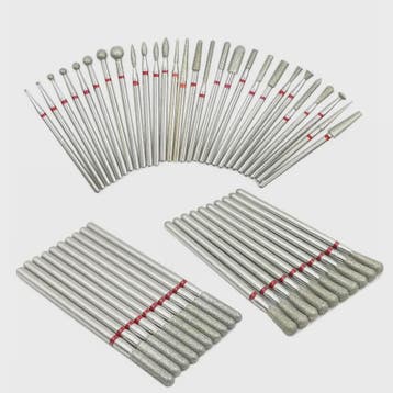 10x Diamant Freesbits Set - 2.35mm Schacht voor Tandheelkund, Verzenden, Nieuw
