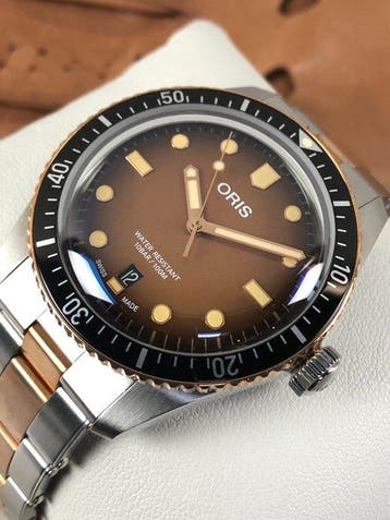 Oris - Divers Sixty-Five Automatic Bronze - 01 733 7707, Nieuw