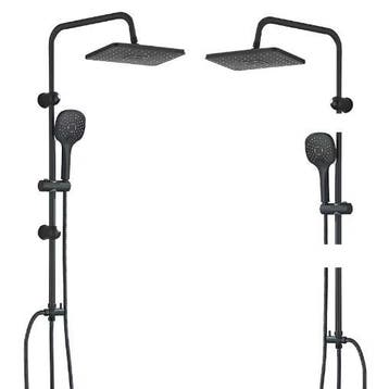 Chroom Douchekolom Set – Moderne Wandkraan met Regendouche, Doe-het-zelf en Verbouw, Verzenden, Nieuw