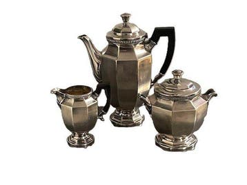 Christofle, Gallia - Koffieservies (3) - Metaal -, Antiek en Kunst