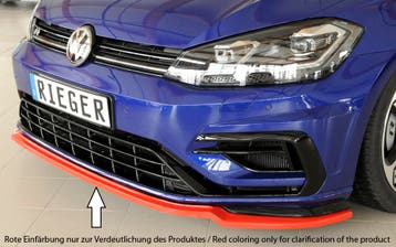 Rieger spoilerzwaard alleen voor de R / R-Line | Golf 7 R: 0, Verzenden, Nieuw, Volkswagen
