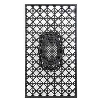 Deurrooster H:106 x B:53 Ruit R 467 A Decoratie Deurroosters, Verzenden, Nieuw