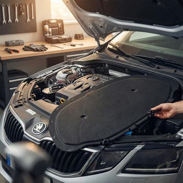 Motorkap Isolatie Škoda Octavia 3 | Zwart | Nieuw | Scher.., Ophalen of Verzenden
