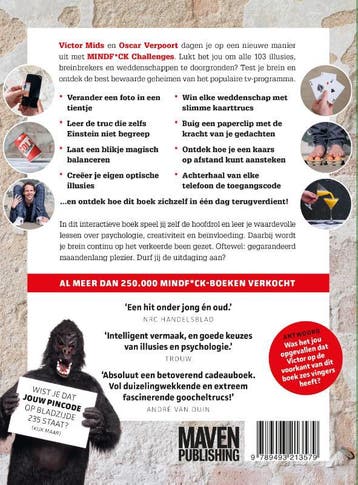 Mindf*ck challenges 9789493213579 Victor Mids, Boeken, Verzenden, Gelezen, Victor Mids