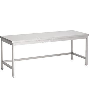 Rvs woktafel zonder bodemschap 500x700x600 mm, Verzenden, Nieuw in verpakking