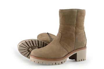 Ayana Enkellaarzen in maat 41 Beige, Verzenden, Beige, Lage of Enkellaarzen, Zo goed als nieuw