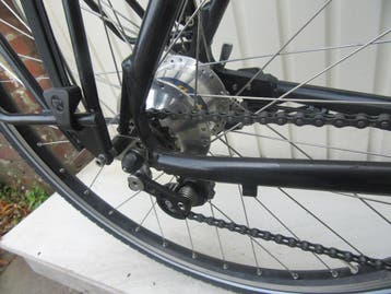 Koga Traveller vakantiefiets, Rohloffnaaf nr 6562, Ophalen, 28 inch, Gebruikt, 10 tot 15 versnellingen