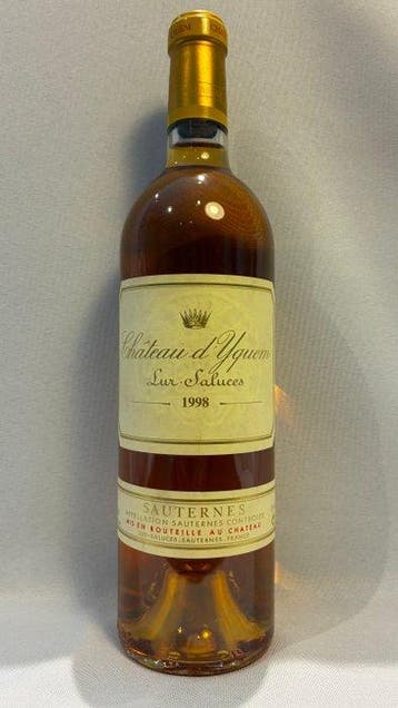 1998 Chateau dYquem - Sauternes 1er Cru Supérieur - 1 Fles, Verzamelen, Nieuw