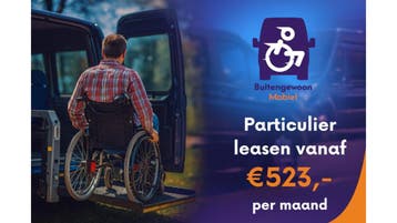 Rolstoelbus aanschaffen? BUITENGEWOON MOBIEL Moordrecht, Dealer onderhouden, Met garantie (alle), Nieuw, Financial lease